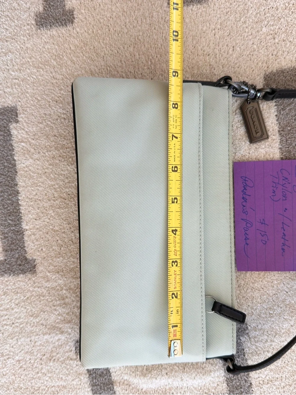 Vintage coach shoulder bag year 2000